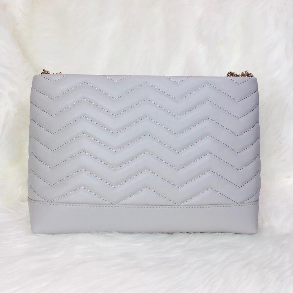 Kate Spade Reese Park Lorie Shoulder Bag Ash Grey - Picture 4 of 8